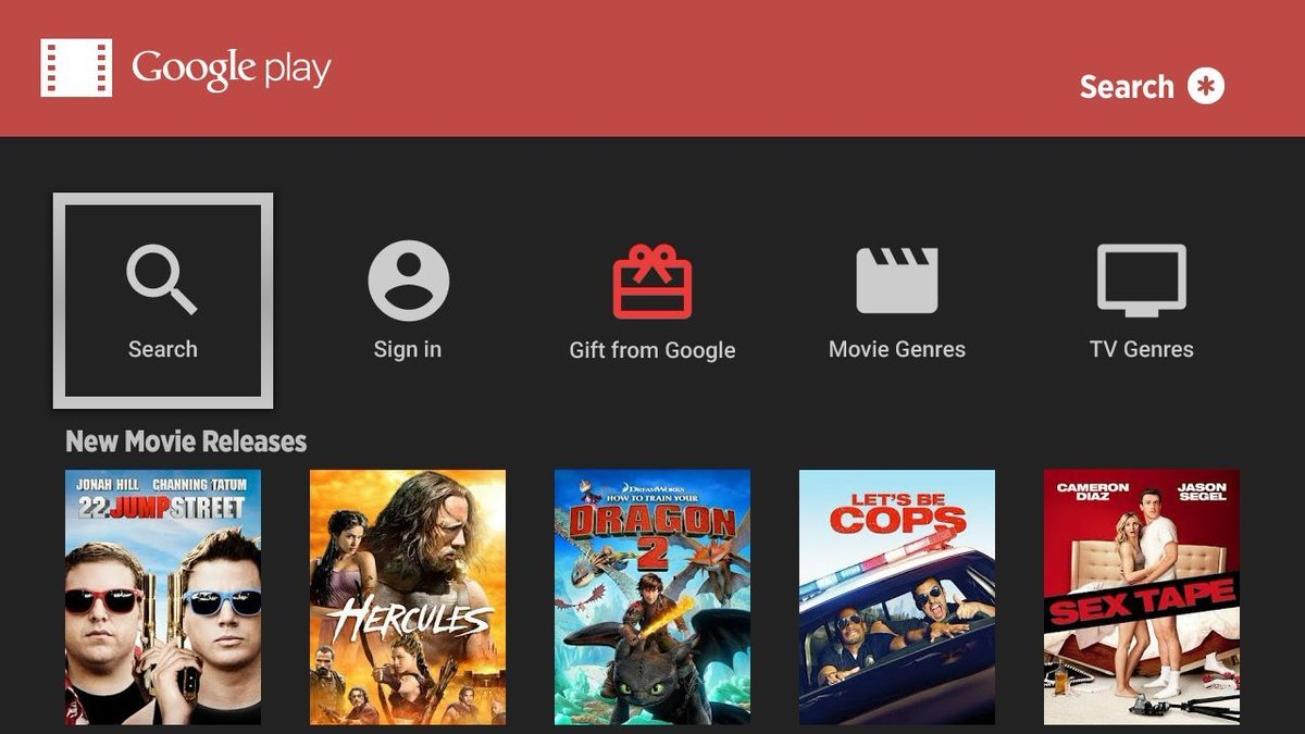 Google Play cinema