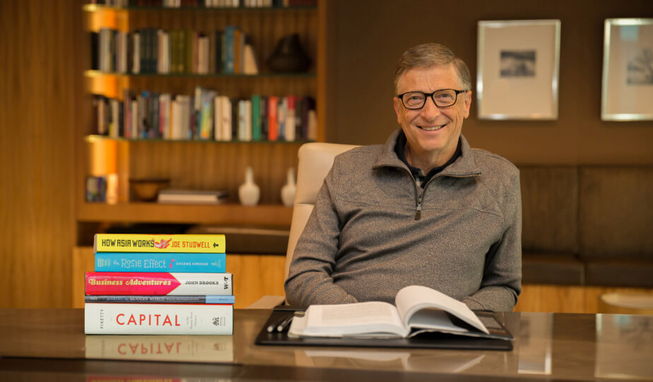 5 книг, которые Билл Гейтс рекомендует прочитать этим летом