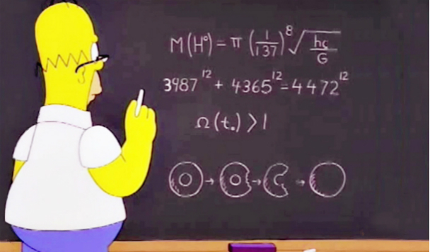 Математические тайны «Симпсонов»