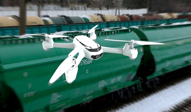 «Укрзалізниця» представила проект по охране железных дорог дронами
