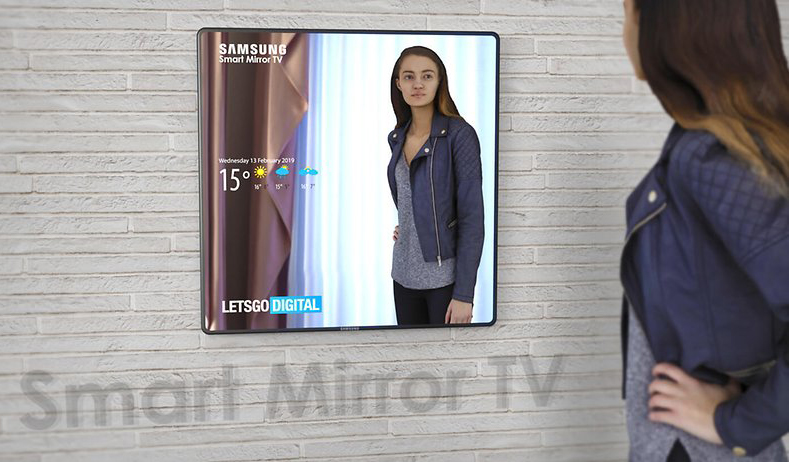 Samsung намерен объединить зеркало и телевизор в один гаджет