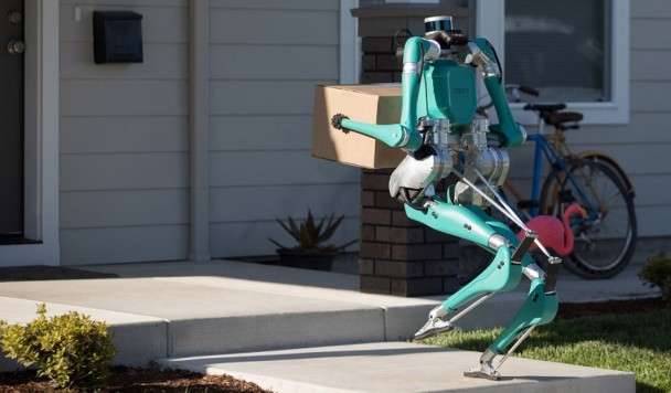 Гуманоидные роботы-почтальоны будут лично вручать посылки получателям