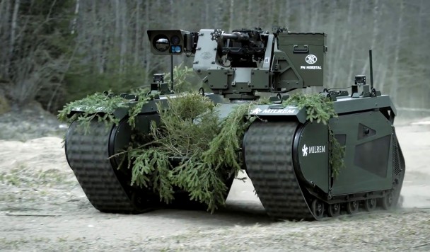 Представлен беспилотный танк, напоминающий машины из “Терминатора”