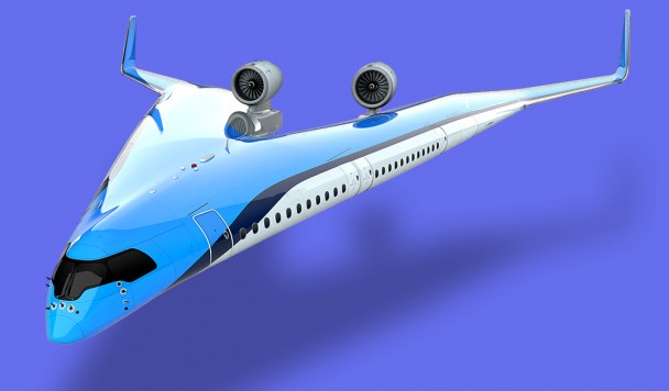 Представлен концепт самого необычного самолета в мире