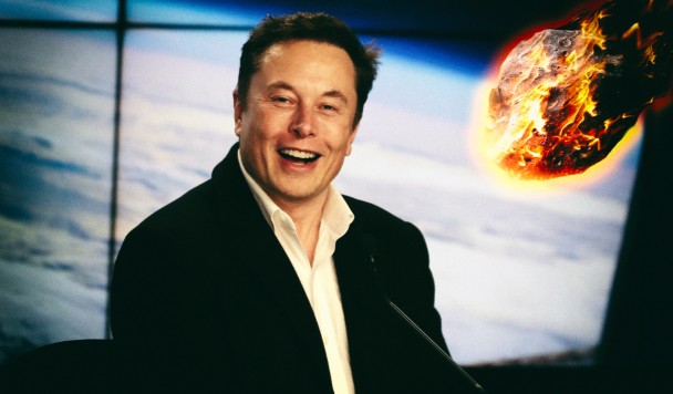 Илон Маск: “В конце концов, на Землю упадет большой астероид”