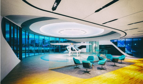 Volocopter представила прототип городского терминала воздушных такси