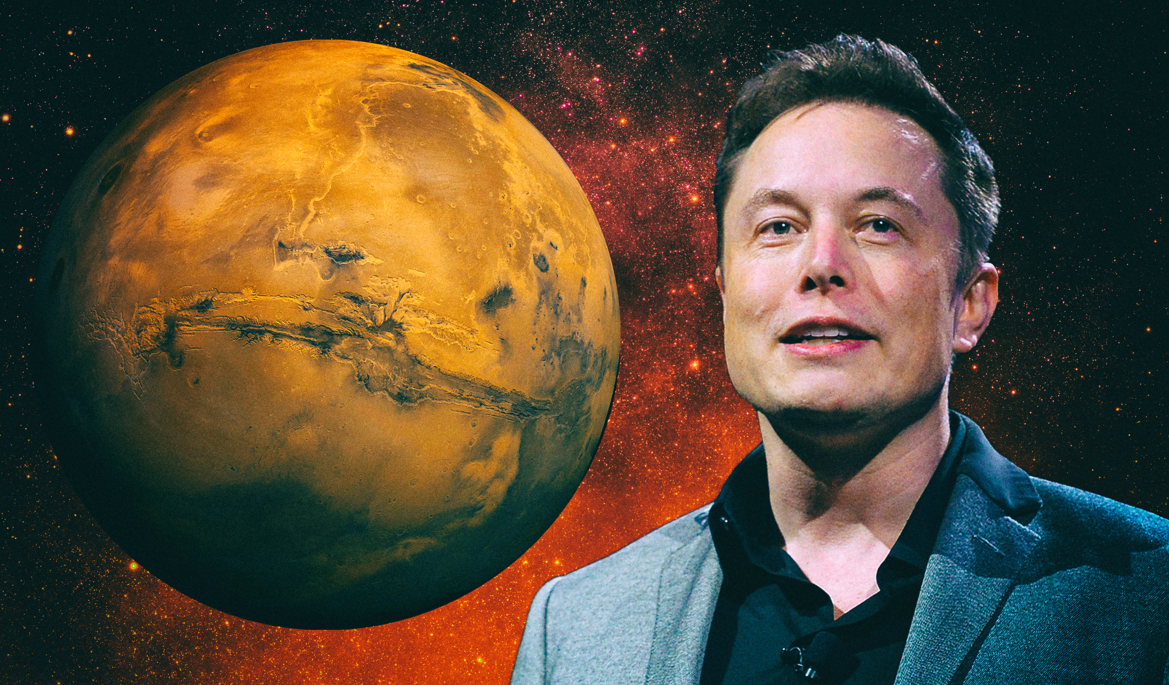 Илон Маск: “Моя цель - доставить человечество на Марс до того, как я умру”