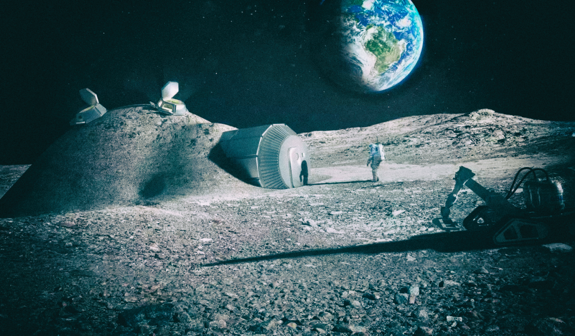 Астронавты будут использовать при постройке лунной базы собственную мочу