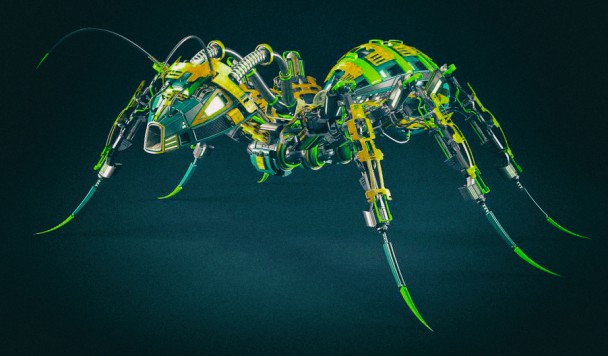 Рои роботов могут общаться, подобно муравьям