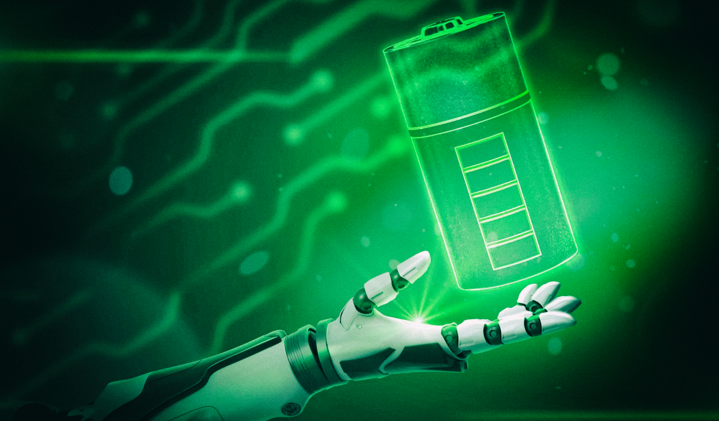 Биоморфные батареи работают как природный жировой запас для роботов