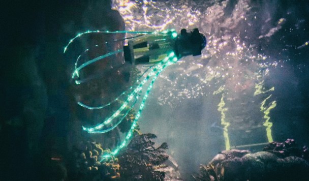 Разработан удивительный робот, скопированный с живого кальмара