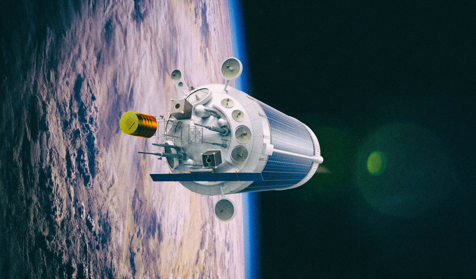 Космический мусор можно превратить в орбитальные станции