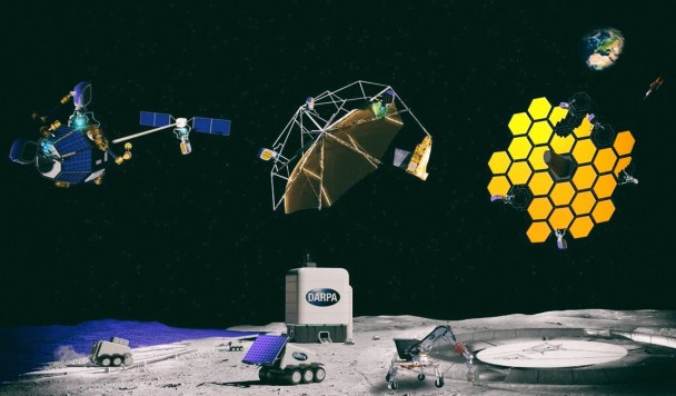 DARPA запускает программу по производству гигантских конструкций в космосе