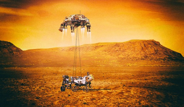 Ровер NASA Perseverance успешно сел на Марс и занялся поиском инопланетян