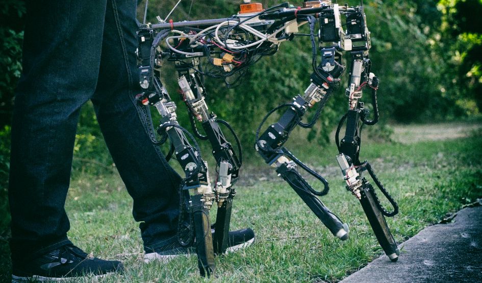 Создан четвероногий робот, умеющий менять длину своих ног