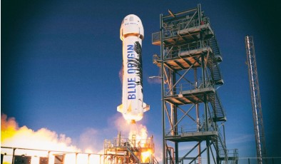 Первый билет на космический рейс Blue Origin продан за $28 млн