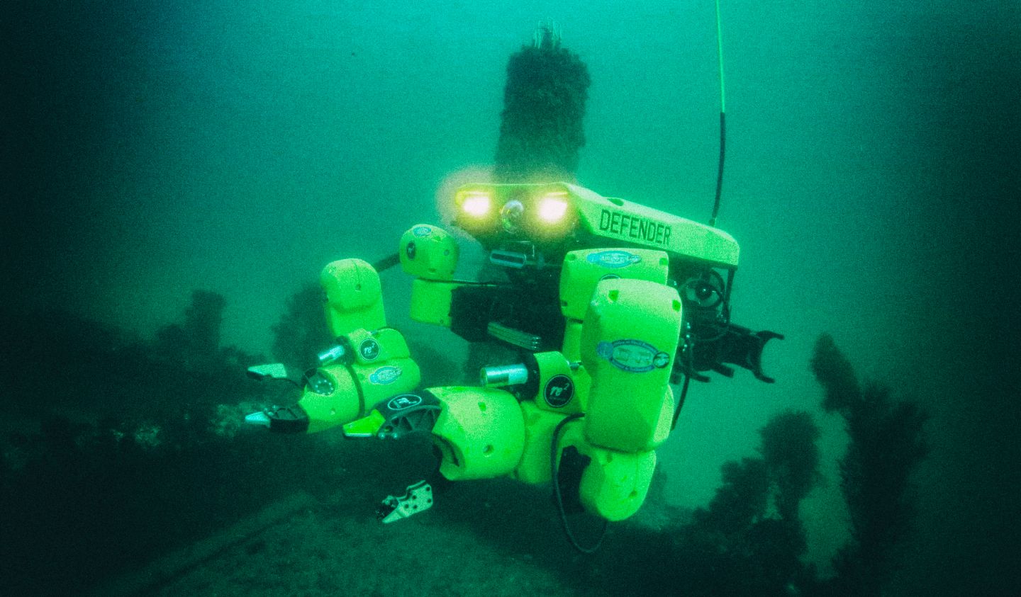 Создан робот для автоматического обезвреживания морских мин
