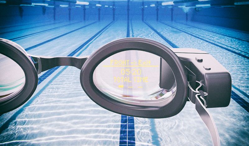 Разработаны смарт-очки для профессиональных пловцов