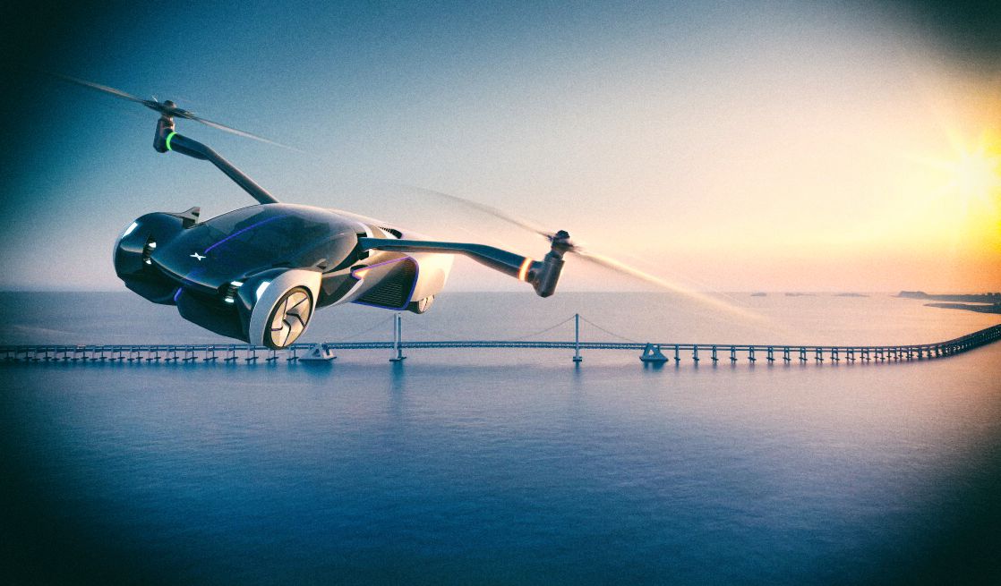 Представлен концепт удивительного летающего суперкара