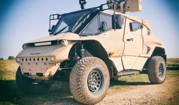 В Израиле разработан боевой беспилотный автомобиль