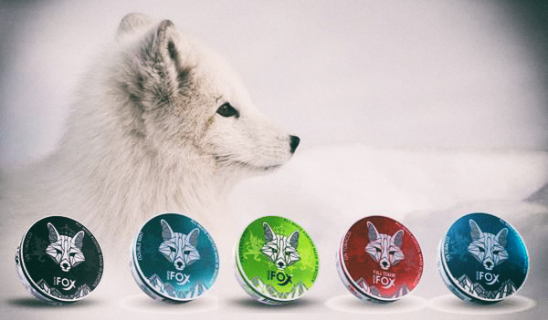 Снюс White Fox: п’ять смаків у п’яти кольорах