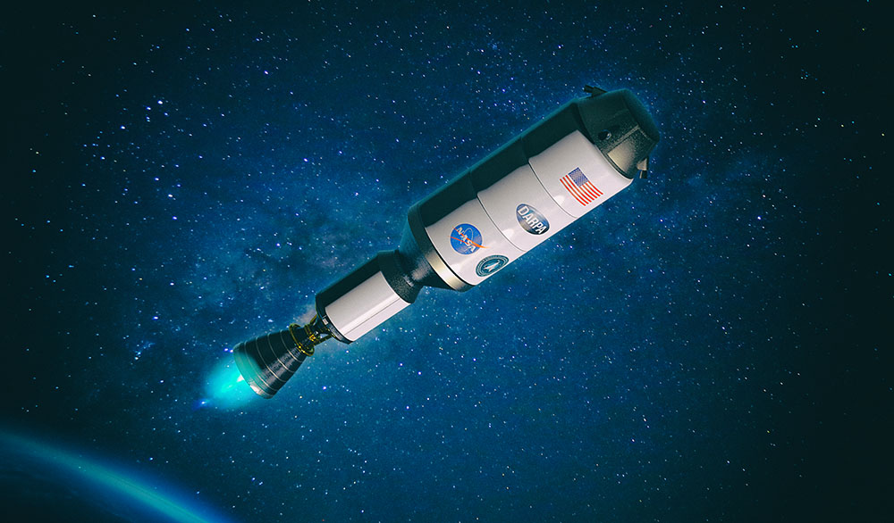DARPA и NASA планируют испытания ядерного ракетного двигателя