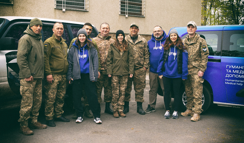 Фонд Future for Ukraine Україна підтримав проєкт з пошуку загиблих на війні героїв