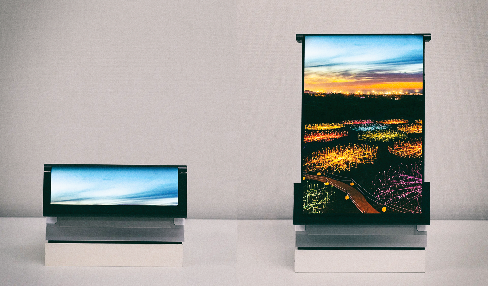 Samsung показал технологии дисплеев будущего