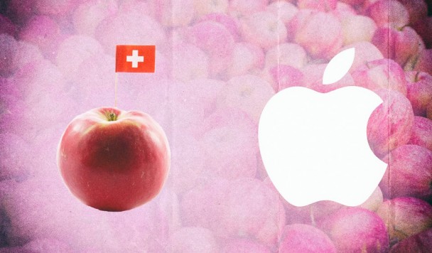 Apple пытается присвоить себе все изображения яблок