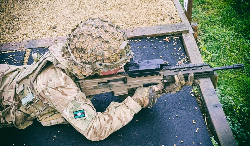 Британская армия использует прицелы с самонаведением на дроны