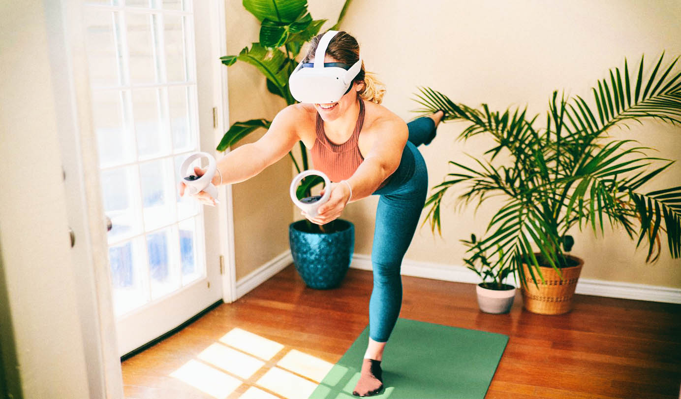 Виртуальная реальность набирает популярность благодаря фитнесу