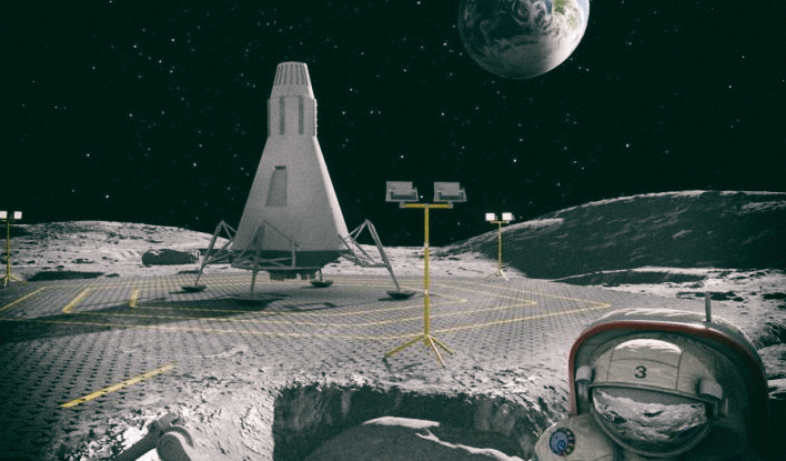 Ученые предлагают строить дороги на Луне при помощи больших линз