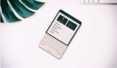 Представлен минималистичный смартфон с дисплеем на электронных чернилах