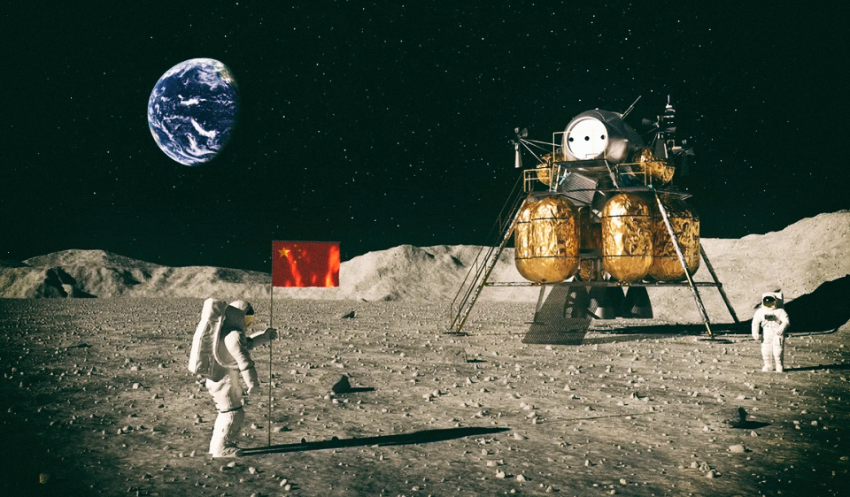 Китай хочет создать робота для строительства на Луне