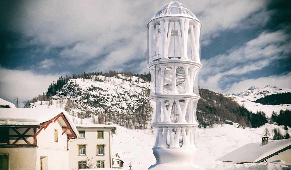 В Швейцарии возводят самое высокое в мире 3D-печатное здание