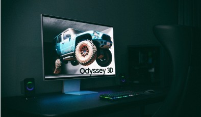 Samsung представила ігровий монітор Odyssey 3D, який працює без спеціальних окулярів