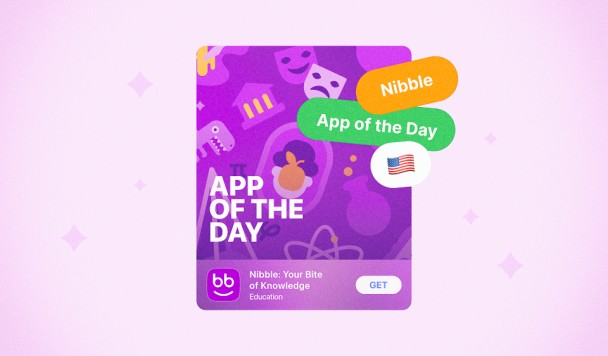 Український Nibble став першим в американському App Store