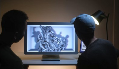 Представлен 27-дюймовый 3D-дисплей, для работы с которым не нужны специальные очки