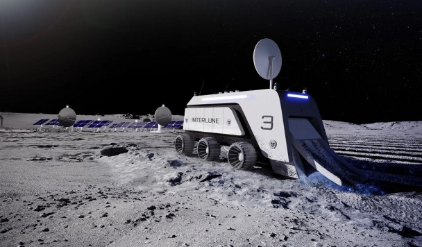 Разработан лунный экскаватор для добычи гелия-3 из лунного грунта