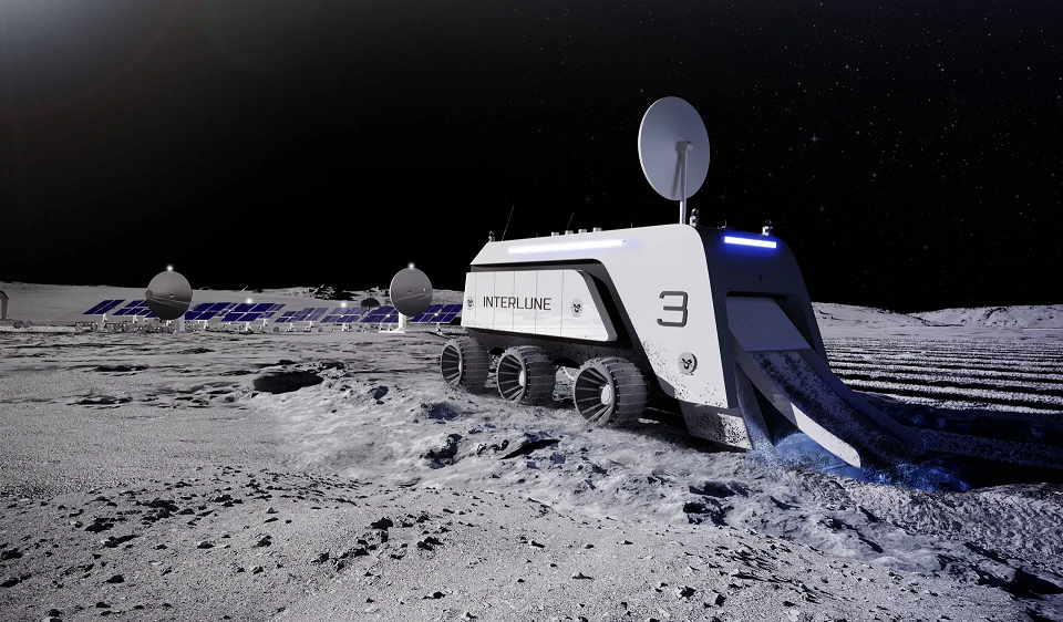 Разработан лунный экскаватор для добычи гелия-3 из лунного грунта