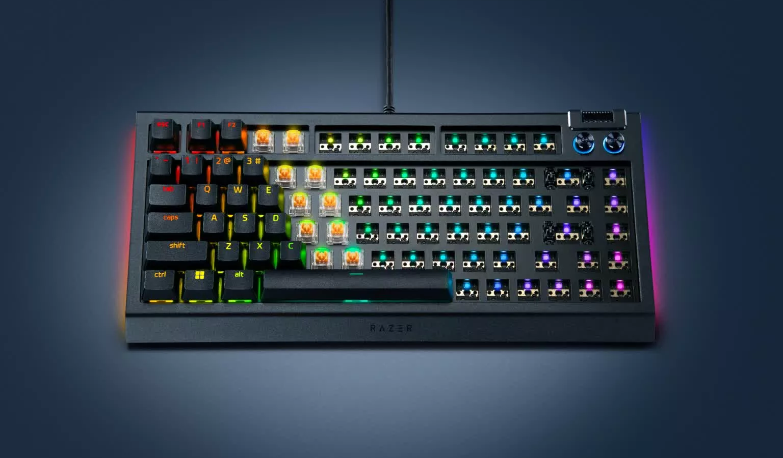 Сделай сам: Razer начал продавать клавиатуры без переключателей и колпачков клавиш