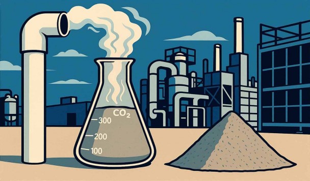 Стены из воздуха: Новая технология превращает углекислый газ в стройматериал