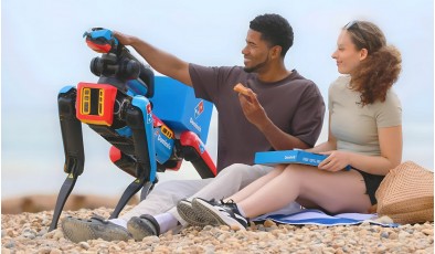 Domino’s Pizza тестирует робота-курьера, защищающего пиццу от чаек
