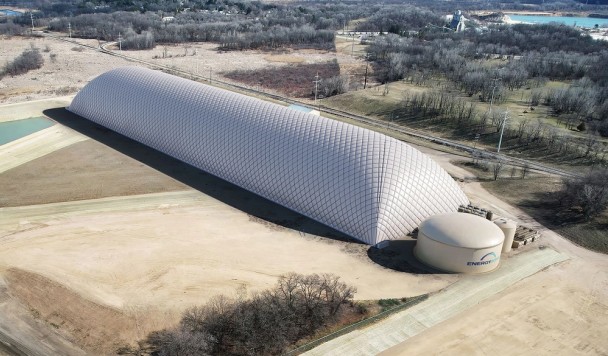 Гигантская батарея Google использует углекислый газ для хранения энергии