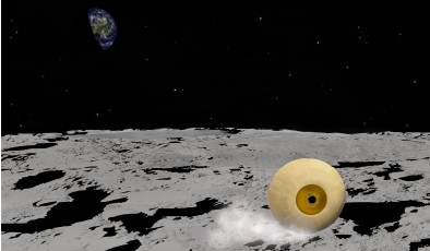 Создается сферический робот для исследования лунных кратеров