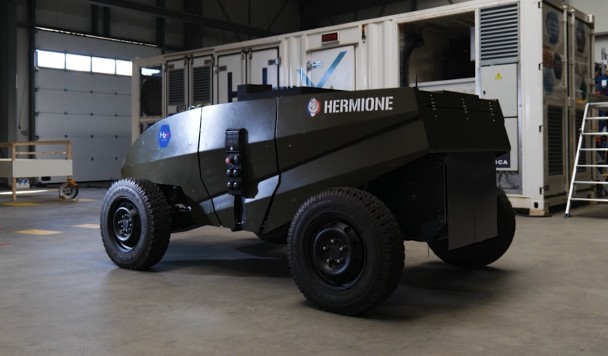 В Польше представлен водородный военный дрон-робот Hermione