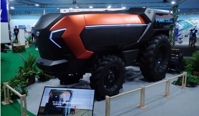 Kubota представила первый в мире водородный трактор с автопилотом