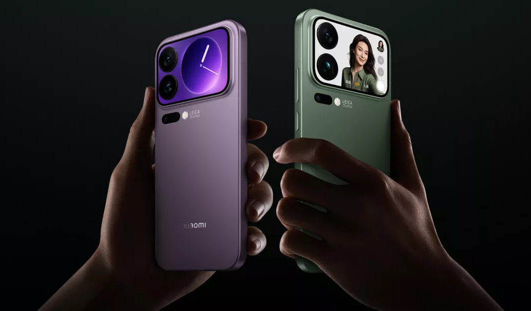 Ответ iPhone 17: Xiaomi представила флагманы с задним AMOLED-дисплеем