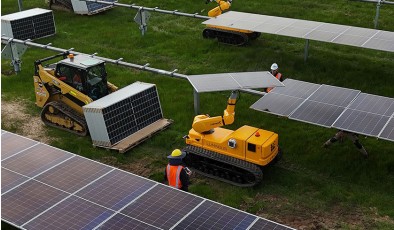 Автономные роботы ускоряют строительство солнечных ферм в Австралии