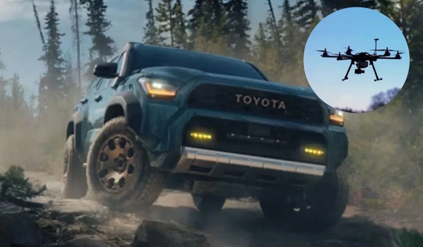 Toyota разрабатывает систему бортовых дронов для помощи водителям на бездорожье